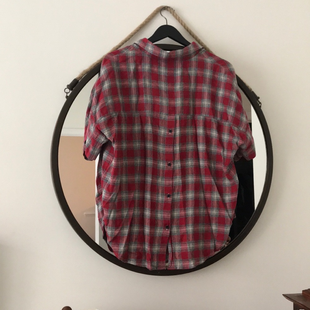 Madewell Flannel Back Button Shirt - Picture 4 of 7